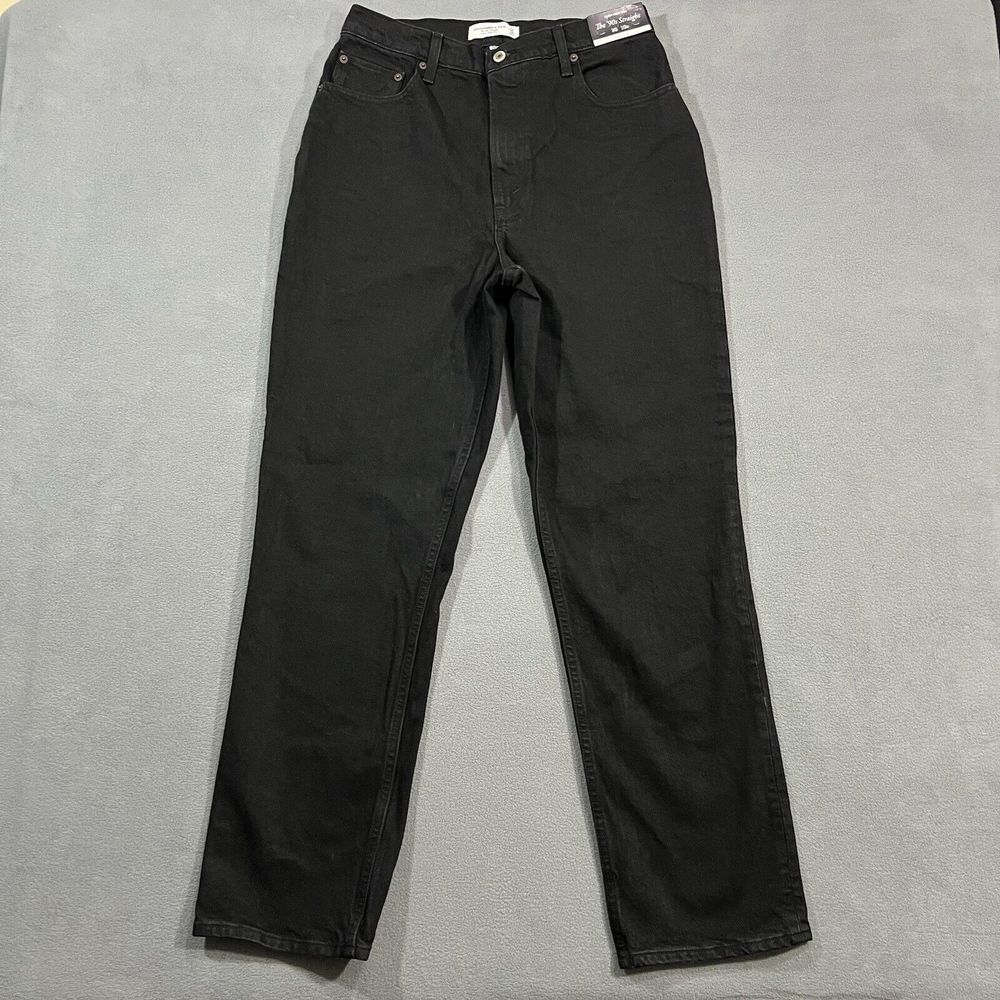 Abercrombie & Fitch The 90s Straight Ultra High Rise Womens Jeans Size 30/10R
